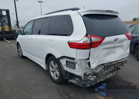 2019 Toyota Sienna Le 8 Passenger из США, поврежденный, VIN 5TDKZ3DC4KS002127
